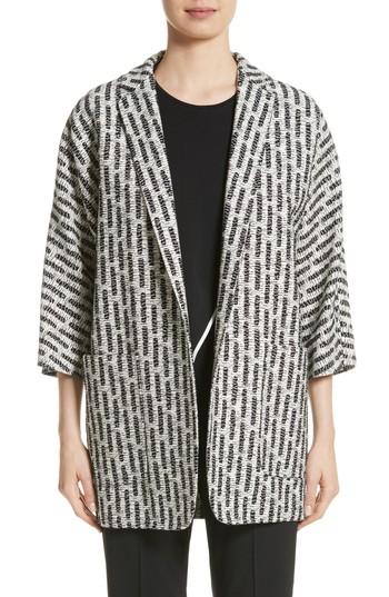 Women's Max Mara Ottone Jacquard Jacket - White