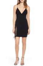 Women's Tiger Mist Tashanna Lace-up Slit Dress - Black