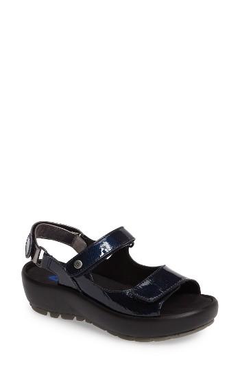 Women's Wolky Rio Sandal -6.5us / 37eu - Blue