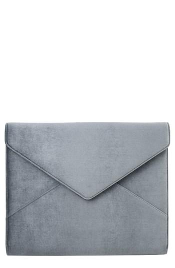 Sonix Powder Velvet Laptop Clutch - Blue