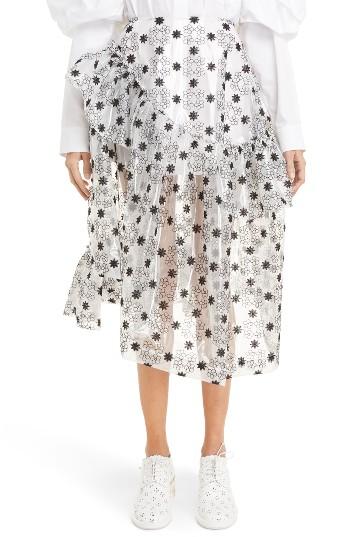Women's Simone Rocha Plastic Anglaise Skirt