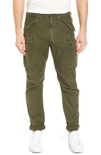 Men's Frame Straight Leg Cargo Pants - Green