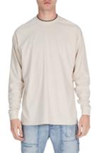 Men's Zanerobe Tipped Boxy T-shirt, Size - Beige