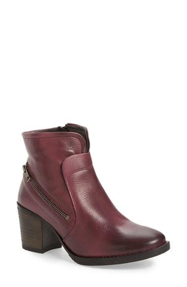 Women's Bos. & Co. 'fallon' Waterproof Bootie .5-8us / 38eu - Red