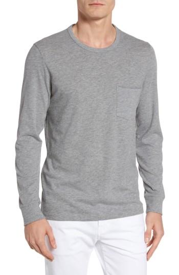 Men's Jason Scott Yale Long Sleeve Pocket T-shirt