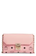 Mcm Millie Visetos Crossbody Bag - Pink