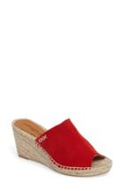 Women's Patricia Green Shen Espadrille Mule M - Red