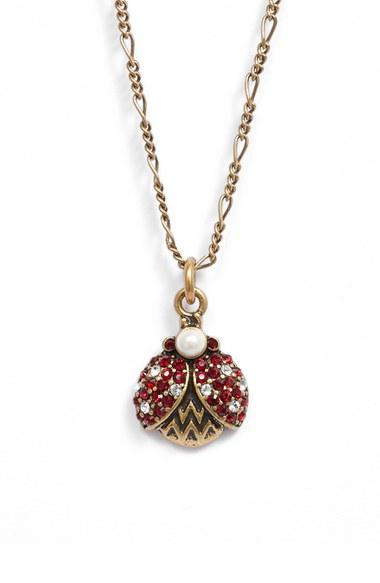 Women's Marc Jacobs Lady Bug Pendant Necklace