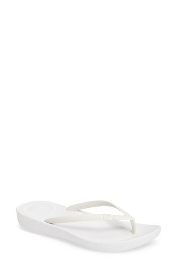 Women's Fitflop(tm) Iqushion Flip Flop M - White