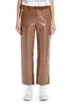 Women's Undercover Coated Front Corduroy Pants - Beige