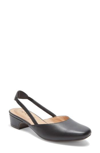 Women's Me Too Gianna Slingback Pump .5 M - Black