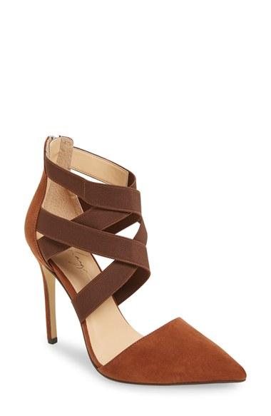 Women's Daya By Zendaya 'kaser' Pointy Toe Pump M - Brown