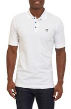 Men's Robert Graham Devil Pique Polo - White