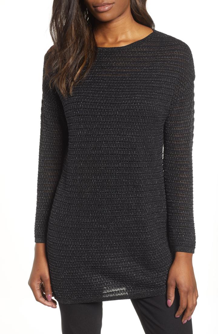 Women's Nic+zoe Shimmer Top - Black