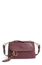 See By Chloe Phill Leather Crossbody Bag - Purple