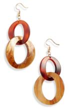 Women's Nakamol Design Resin Link Earrings