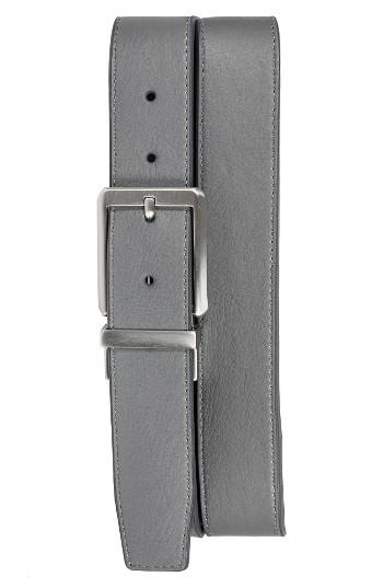 Men's Nike Core Reversible Leather Belt - Dark Grey