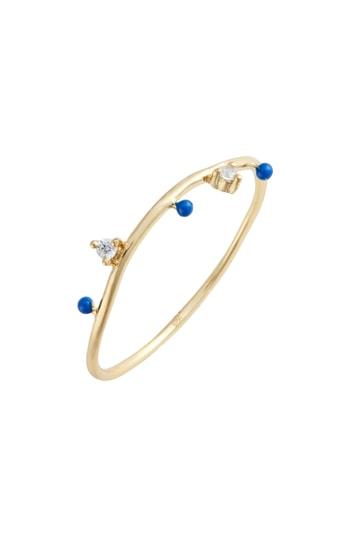 Women's Argento Vivo Beaded Enamel Ring