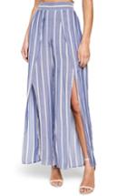 Women's Bardot Megan Stripe Pants - Blue