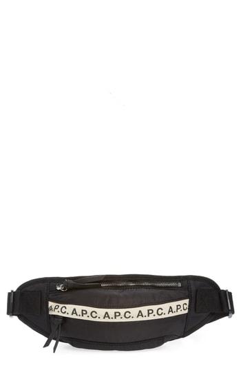 A.p.c. Banane Lucille Fanny Pack - Black