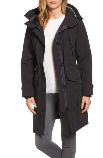 Women's Pendleton Spokane Rain Parka - Black