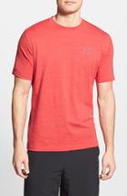 Men's Under Armour 'sportstyle' Charged Cotton Loose Fit Logo T-shirt, Size - Red