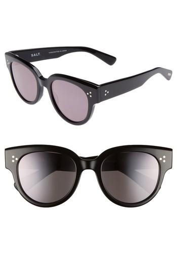 Women's Salt 52mm Polarized Sunglasses - Black