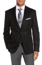 Men's Nordstrom Men's Shop Classic Fit Cashmere Blazer R - Black