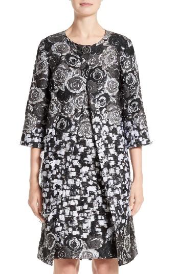 Women's St. John Collection Rose Garden Fil Coupe Topper