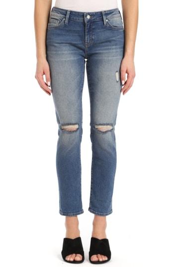 Women's Mavi Jeans Ada Ripped Slim Jeans X 29 - Blue