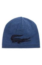 Men's Lacoste Big Crocodile Wool Beanie -