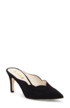 Women's Louise Et Cie Kirina Scalloped Mule .5 M - Black