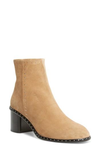 Women's Rag & Bone 'willow' Studded Bootie Us / 35eu - Brown