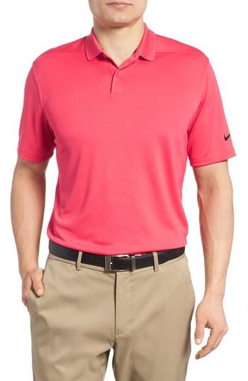 Men's Nike Dry Victory Golf Polo, Size - Pink