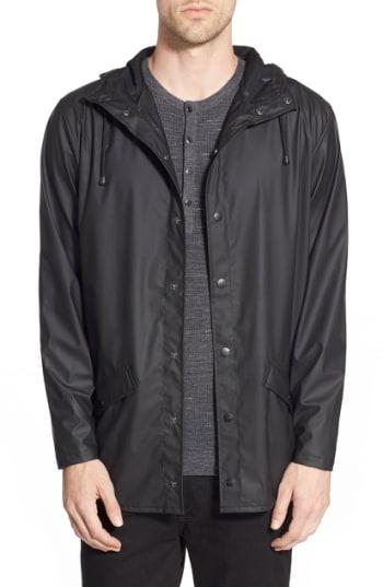 Men's Rains Lightweight Hooded Rain Jacket