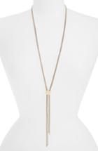 Women's Something Navy Two-tone Slider Necklace (nordstrom Exclusive)