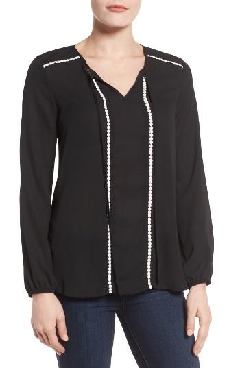 Women's Bobeau Mixed Media Top