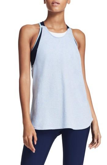 Women's Lndr Gamma Built-in Bra Tank /small - Blue