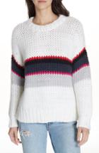 Women's Topshop Dogtooth Chunky Roll Neck Sweater - Ivory