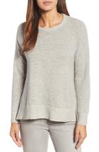 Women's Eileen Fisher Cashmere Blend Sweater, Size - Grey