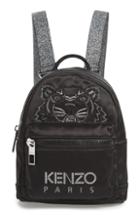 Kenzo Embroidered Tiger Mini Backpack - Black