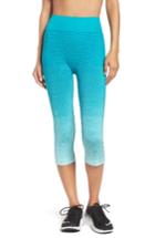 Women's Brooks 'streaker' Capri Leggings - Blue/green