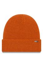 Men's New Era Cap Waffle Knit Beanie - Orange