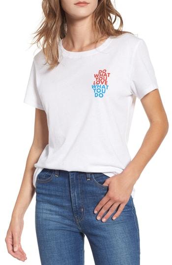 Women's Sub Urban Riot Do What You Love Tee - White