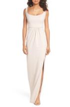 Women's Katie May Rosie Open Back Scoop Neck Gown - Pink