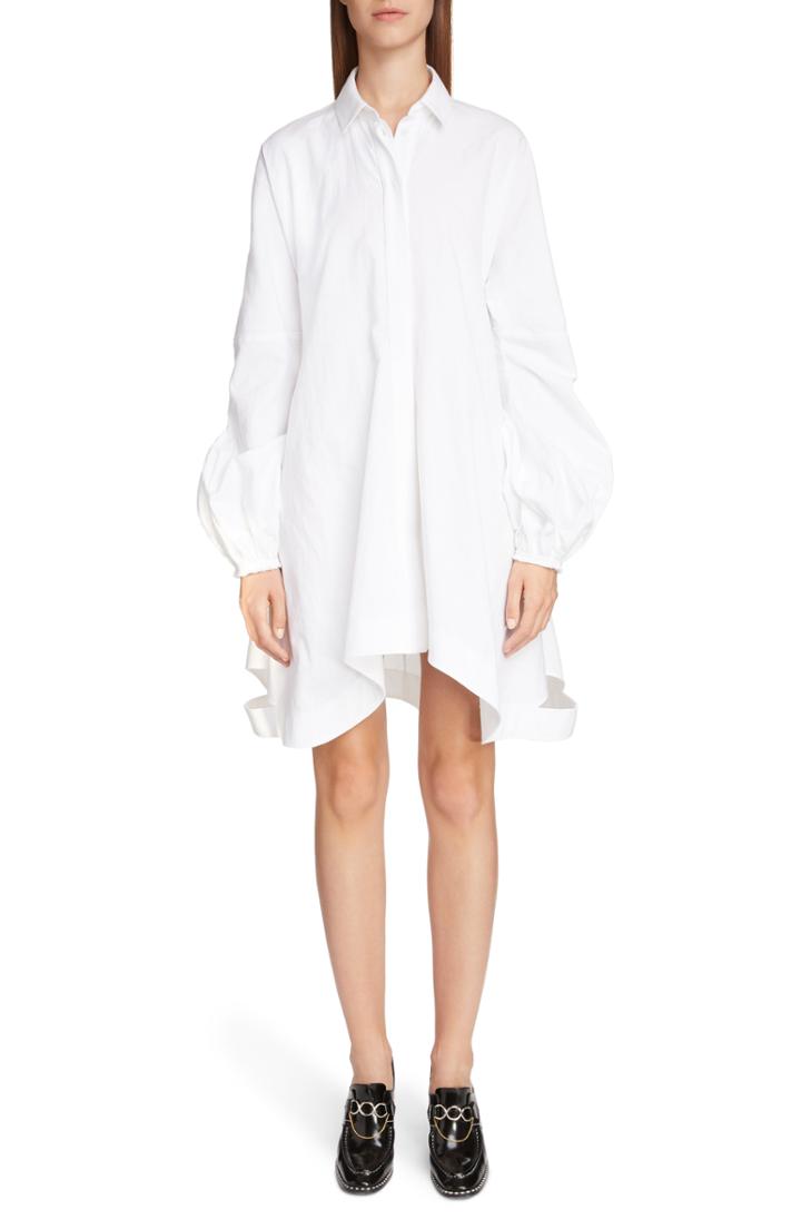 Women's Jw Anderson Puff Sleeve Shirtdress