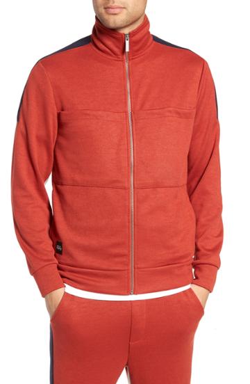 Men's Native Youth Colorblock Track Jacket - Red