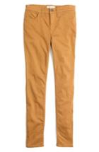 Women's Madewell 9-inch High Rise Sateen Skinny Jeans