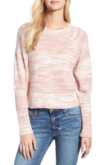 Women's Kersh Cropped Sweater - Pink