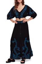 Women's Free People Loving You Two-piece Dress - Black